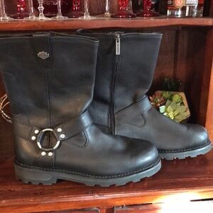 Harley-Davidson Men's Black Riding Boots